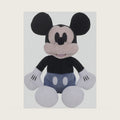 Mickey Mouse Black, White, and Blue Plush