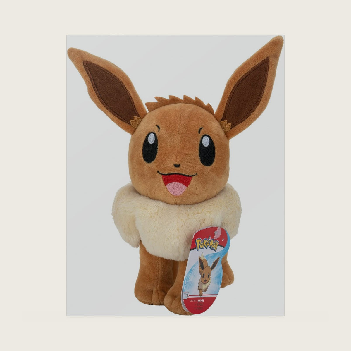 Eevee Plush-8-Inch Plush-Authentic Details-Toys for Kids