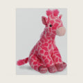 Destination Nation 11.5" Pink Giraffe Adventurous Stuffed Animal