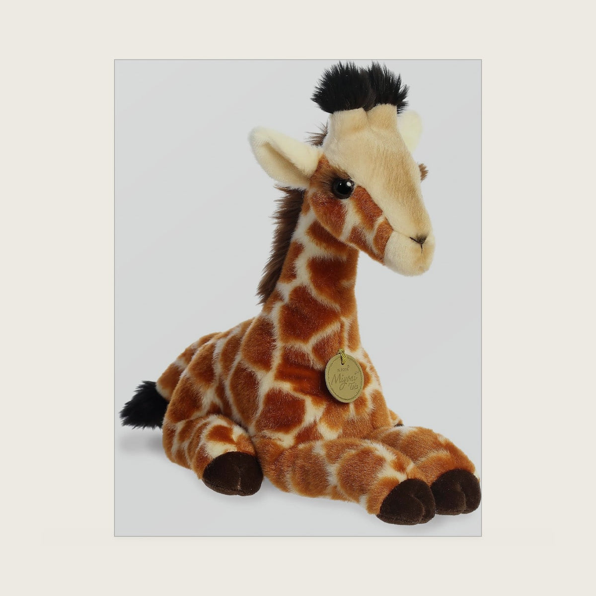 Miyoni Tots 10.5" Giraffe Calf Adorable Stuffed Animal