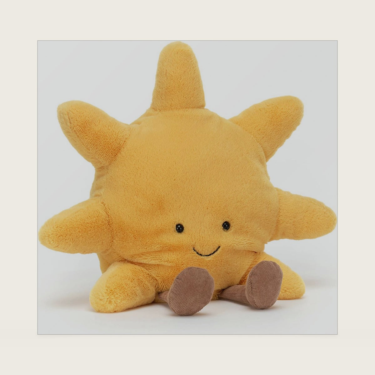 Amuseables Sun Stuffed Toy, Medium 12 inches - Sun Plush - Fun Gift Idea