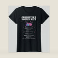 Crocheter's Hourly Rate Funny Crochet Knitting Graphic T-Shirt
