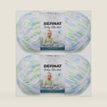 Bernat Baby Blanket Funny Prints Yarn - 2 Pack of 300g/10.5oz - Polyester - 6 Super Bulky - 220 Yards - Knitting/Crochet