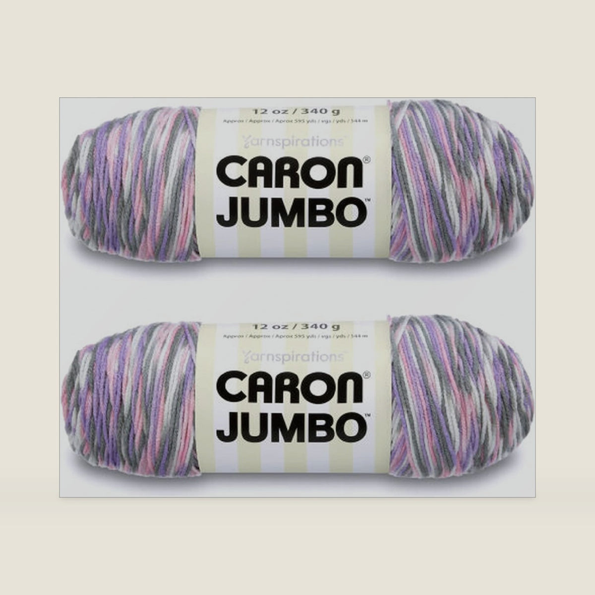 Caron Jumbo Yarn for Crocheting Soft, Easter Basket, 2-Pack