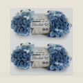 Bernat Alize Blanket-EZ Chunky Yarn for Hand Knitting, Denim Blues 2-Pack