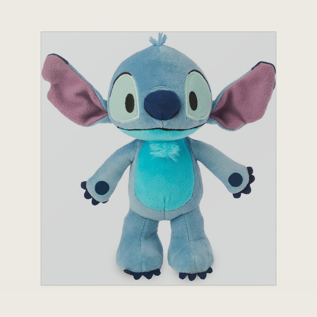 Store Official Stitch nuiMOs Plushie - Soft Plush with Embroidered Features, Poseable Hands & Turning Head, Magnetic Hands for Holding, 6 Inches, Dress Up with nuiMOs Outfits