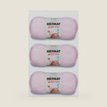 Bernat Softee Baby Yarn for Crocheting Soft, Pink, 3-Pack