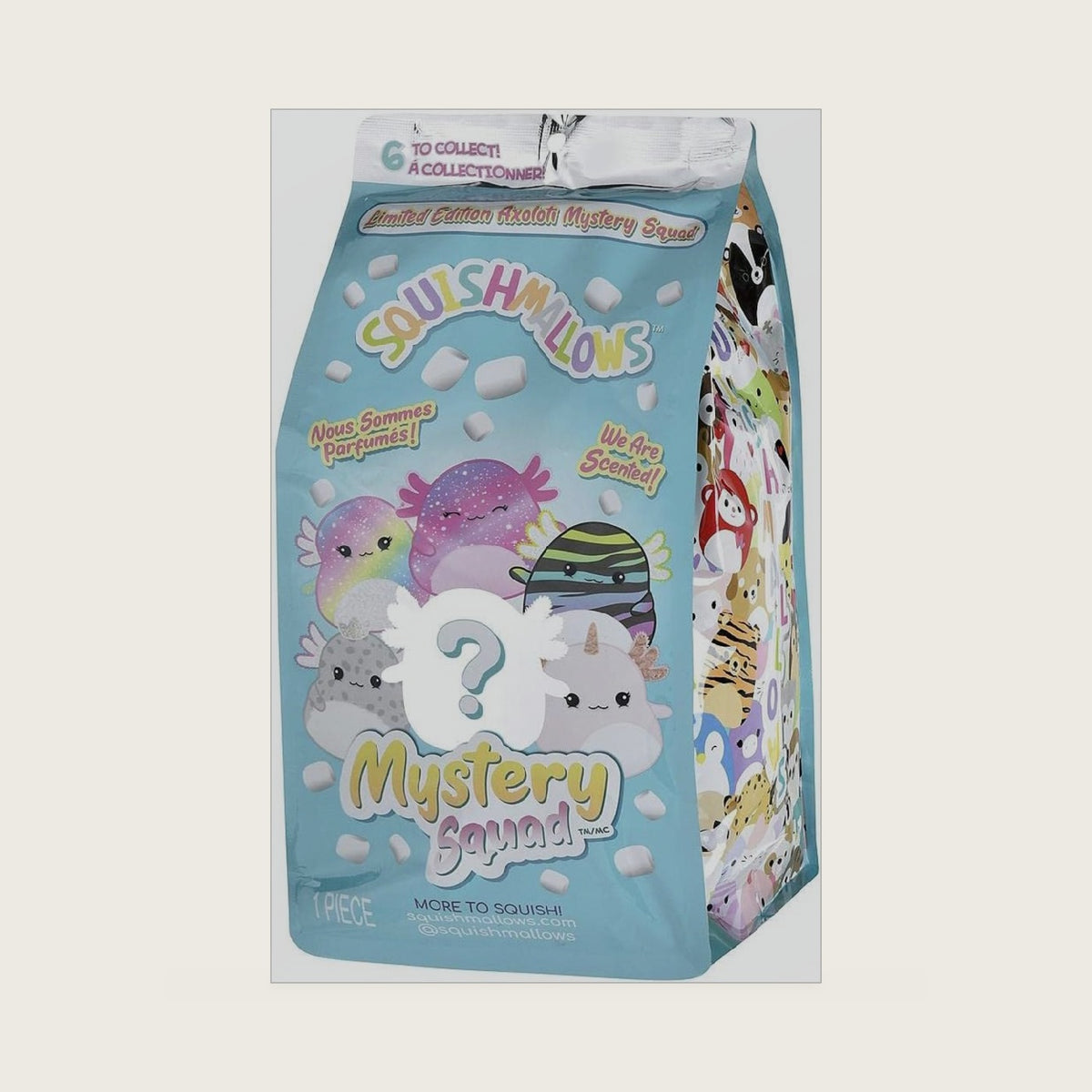 Limited Edition 8-inch Scented Axolotl Mystery Squad Pack