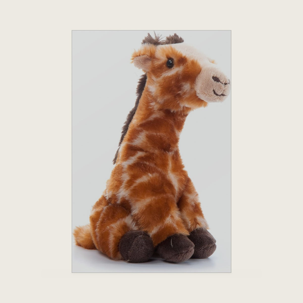 The Petting Zoo Giraffe Stuffed Animal Plushie, Babiez, Kids Gifts, 6 in