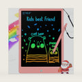 BUKEBU LCD Writing Tablet,10.5 inch Colorful Doodle Board for Kids Pink