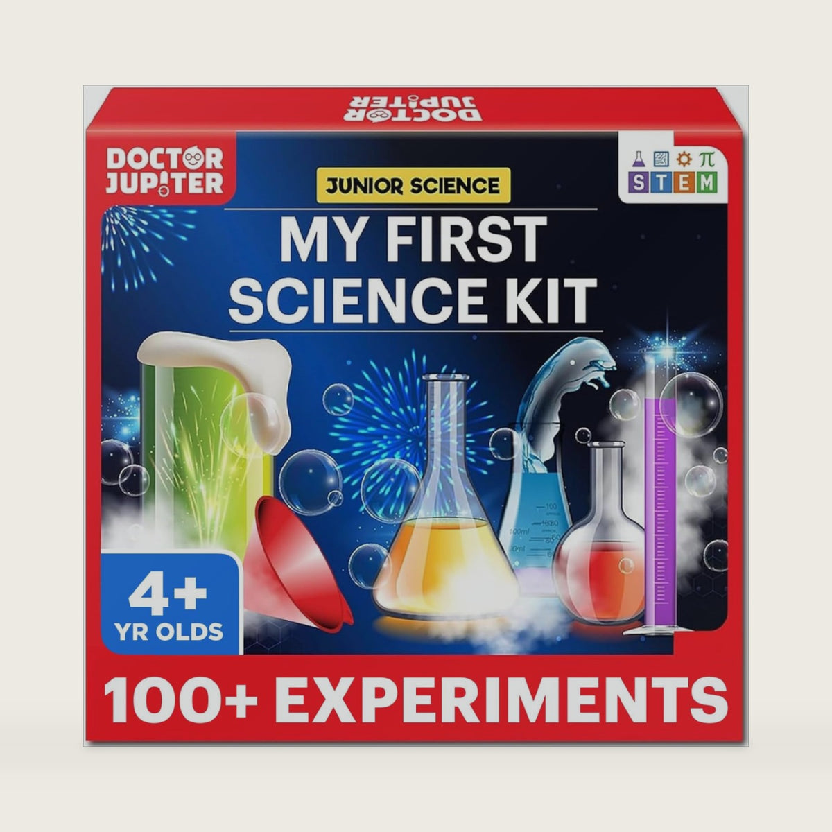 Doctor Jupiter My First Science Experiments Kit for Kids Ages 4+