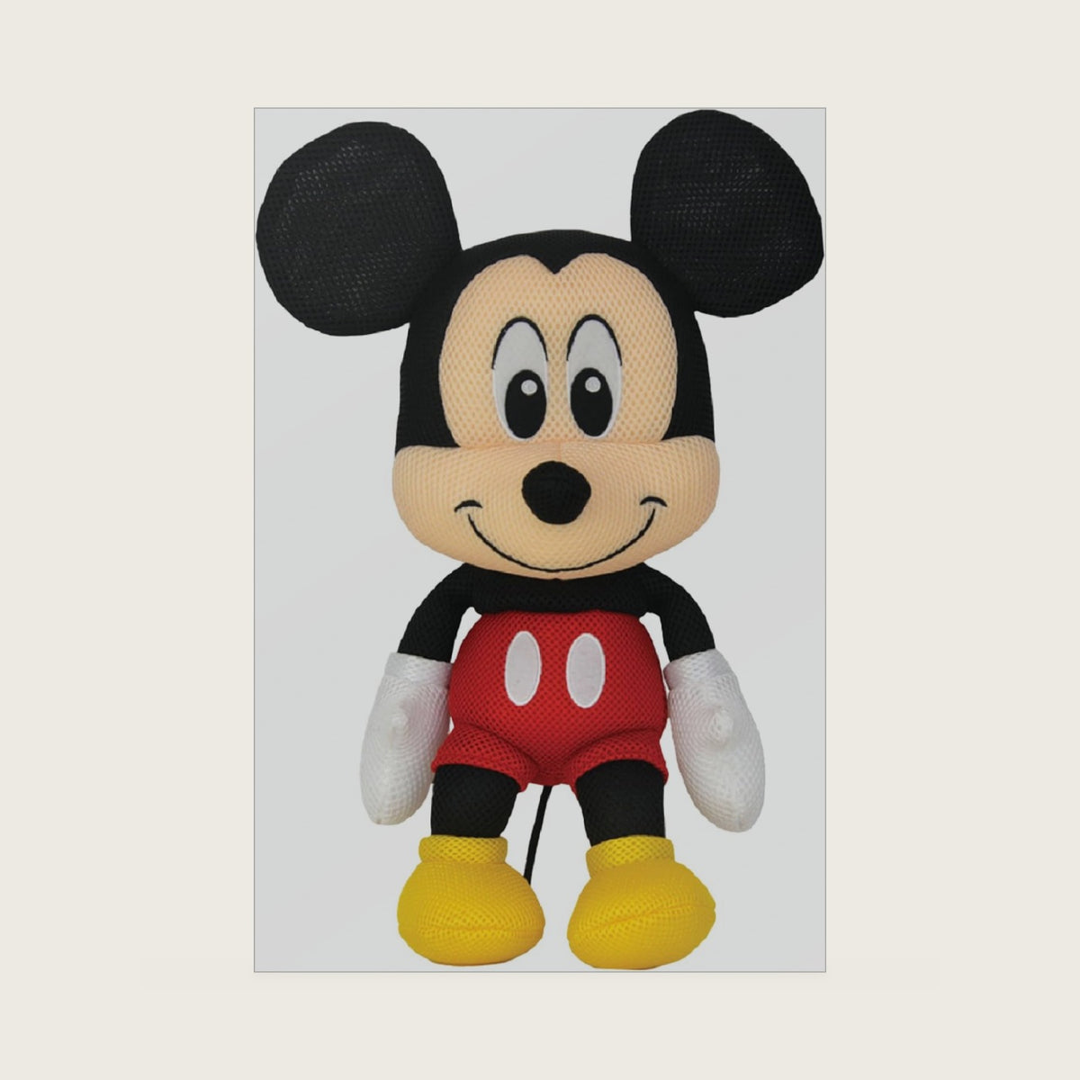 WAHU Aqua Pals Classic Mickey Mouse Plush Water Toy for Kids Ages 2+, Fast-Drying Waterproof Plush Doll Toy for Pool and Bathtub, Medium, Red/Black, 16"