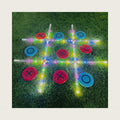 Outdoor Games Giant Tic Tac Toe, Glow in Dark Yard Lawn Toss Games