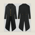 Inmeilifus Boy's Plague Doctor Costume Vintage Steampunk Clothing Halloween Gothic Victorian Medieval Renaissance Tailcoat