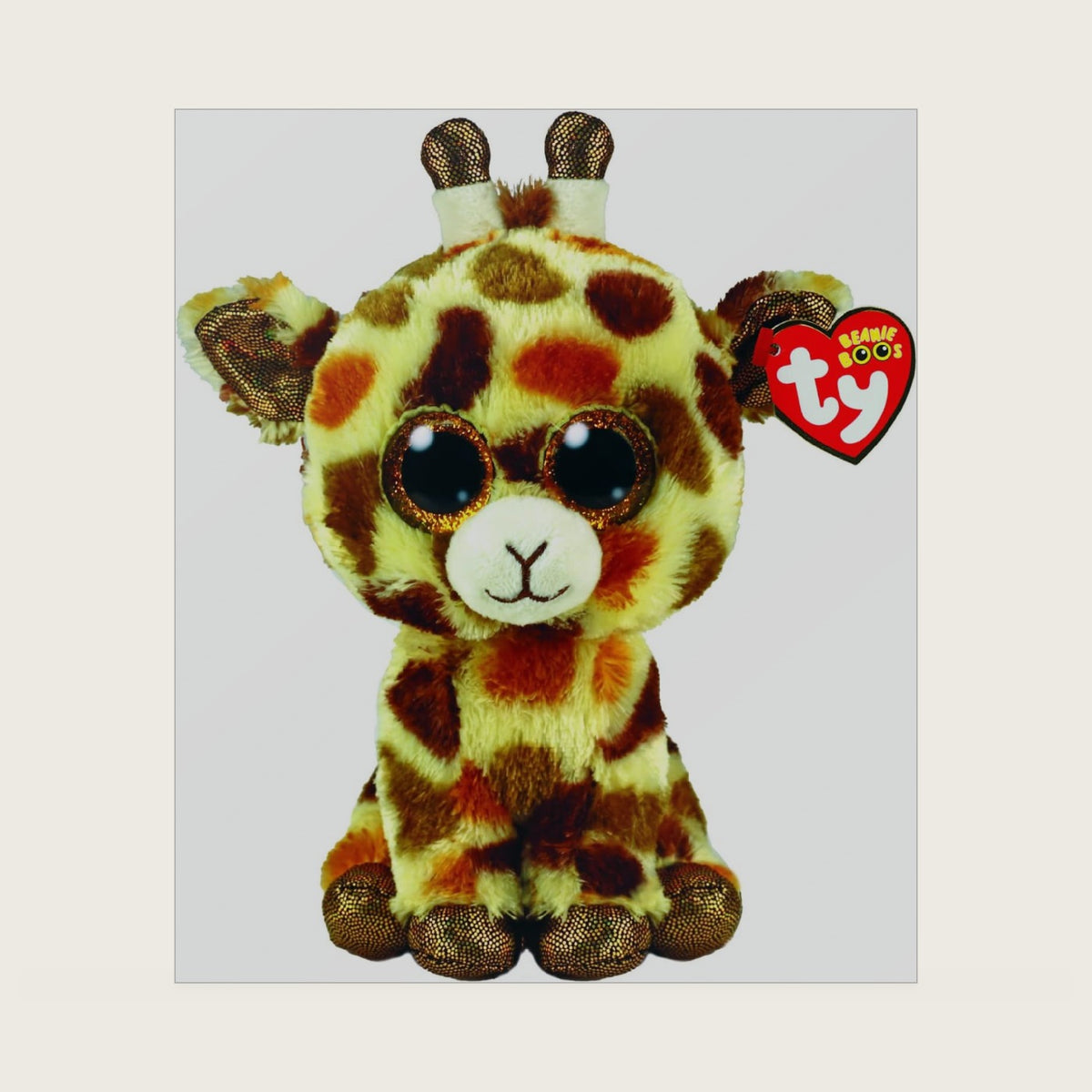 Beanie Boo Stilts - Tan Giraffe - 6"