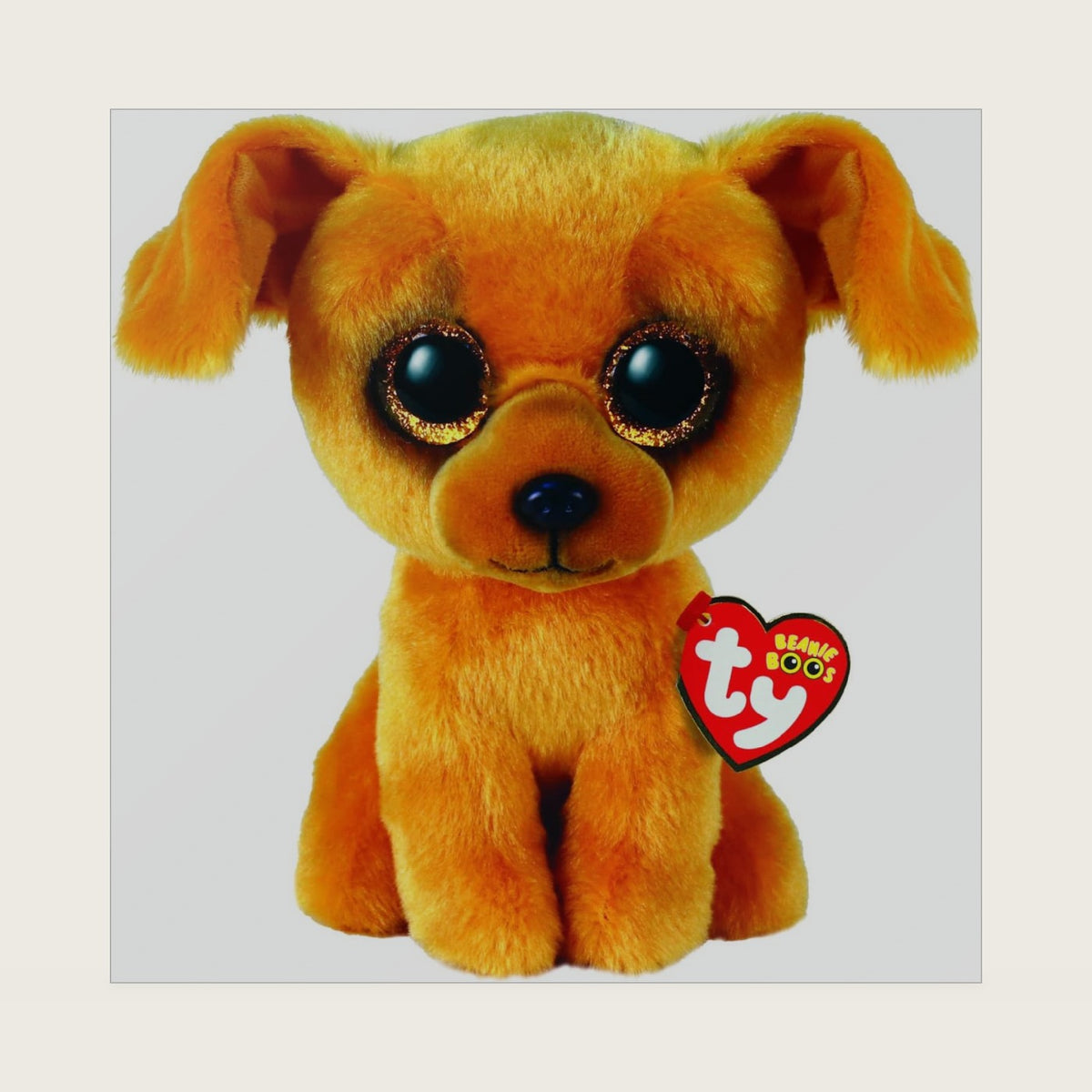 Toys Beanie Boo Lightbrown Dog Zuzu - 15 CM, Brown (2009294)