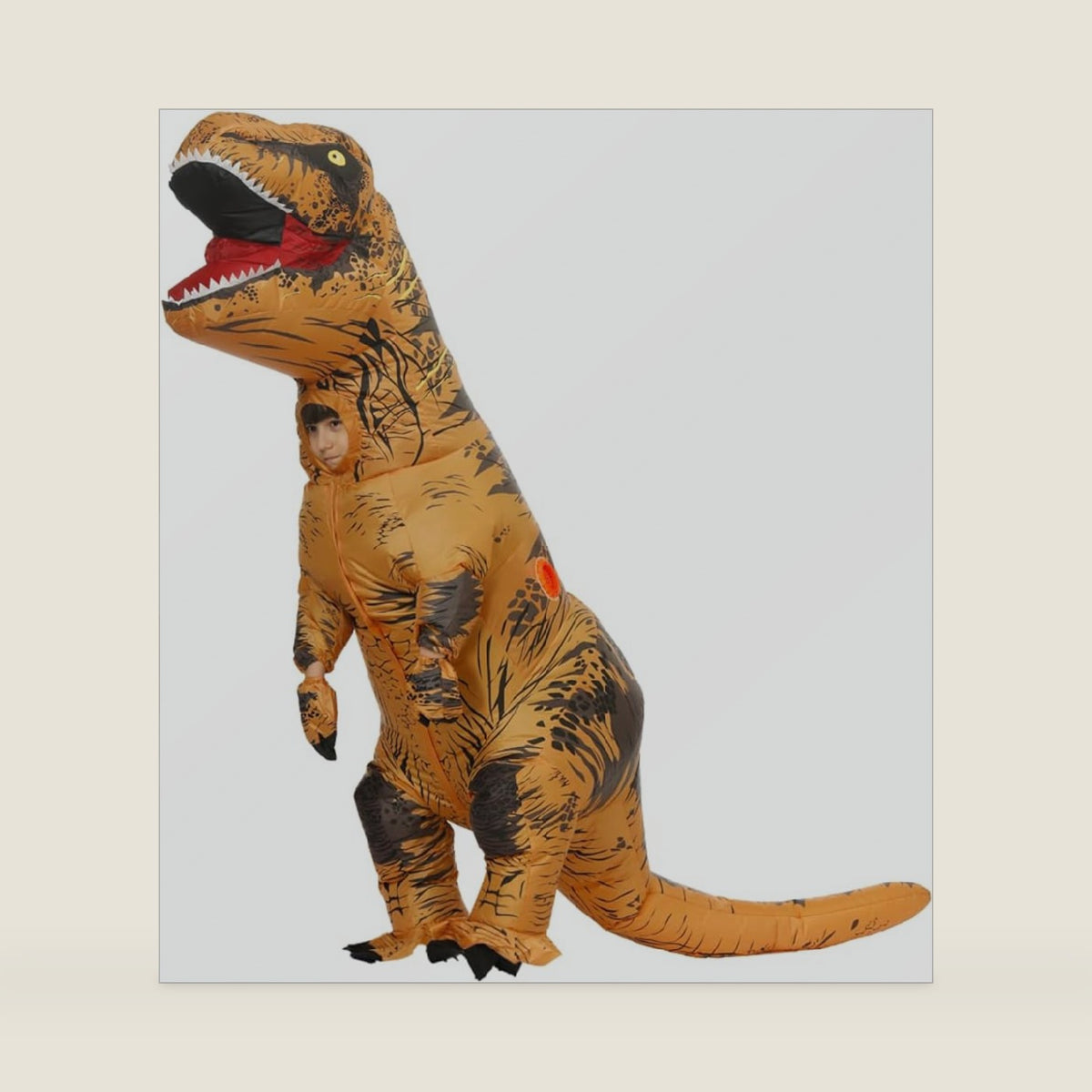 JASHKE Inflatable Costume Kids Inflatable Dinosaur Costumes Boys Girls Halloween Costume for Kids Children