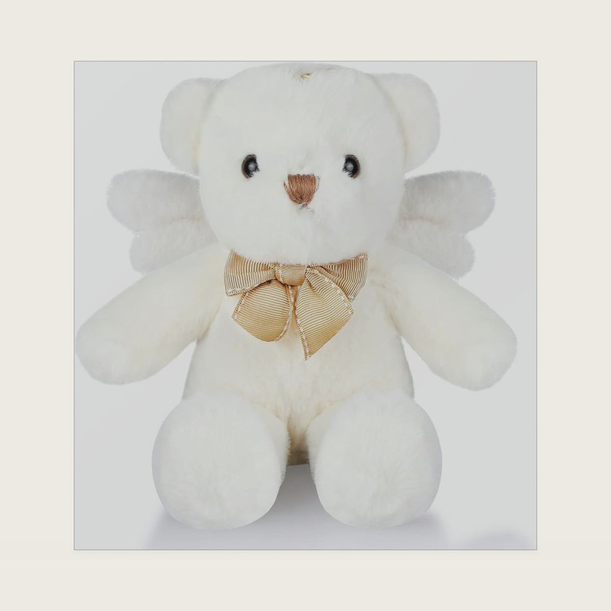 HyDren Angel Bear Plush Stuffed Animal with Wings(Plush,Classic)