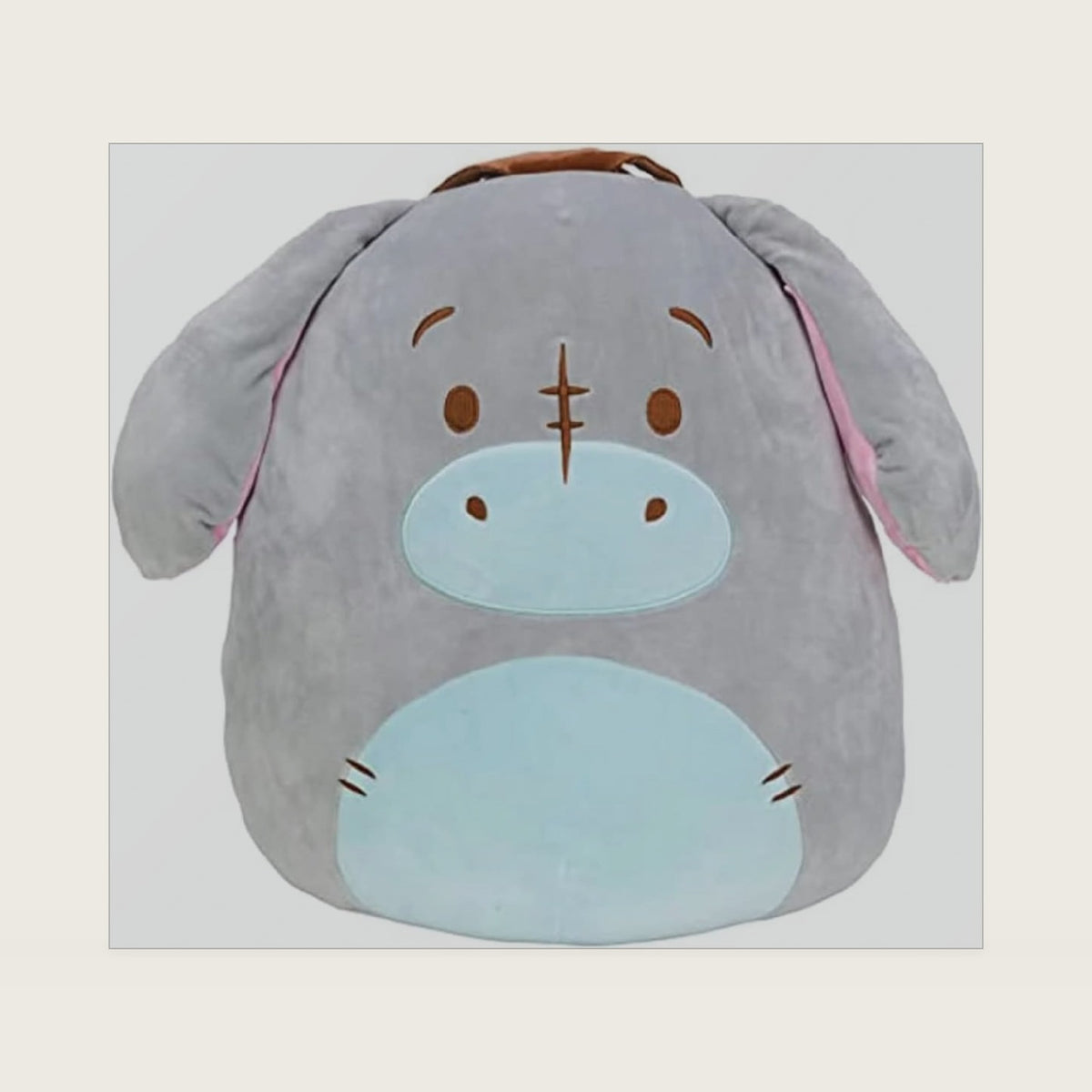 Official Kellytoy Characters Squishy Soft Stuffed Plush Toy Animal 5” inch (Eeyore)