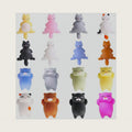 16pcs Mochi Squishy Toys Set, Mini Kawaii Animals Squishies Pack Fidget Toys for Kids - Cat Party Favors, Fidget Toys Packs, Birthday Gifts for Boys & Girls