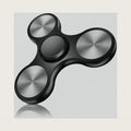 ATESSON Metal Fidget Spinner Toy for Adults Kids Sensory Fidget Spinners