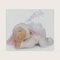 My OLi Sleepy Angel Lamb 9" Plush Sheep Stuffed Animal Plays Jesus Loves Me Soft Toy Best Bedtime Friends Gifts for Babies Kids Girls Boys