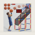 EagleStone Kids Arcade Basketball Hoop Game with Scoreboard and Ball Return