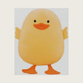 DEYI Plush Stuffed Animal Soft Toys Yellow Duck Stuff Long-Legged15.7in