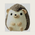 Hedgehog Stuffed Animal Plush Toy - 17.7'' Soft Gray Hedgehog Plush, Cute Stuffed Animal for Girls, Adorable Chubby Plush Doll Gift for Kids and Adults