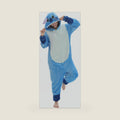 QSTYLE Adult Animal Onesie Halloween Costume,One Piece Cosplay Suit for Women and Men