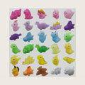 30PCS Mochi Squishy Toys, Mini Kawaii Dinosaur Squishies Soft Fidget Toys Stress Squeeze Toys Party Bags Filler for Boys Girls Birthday Gifts