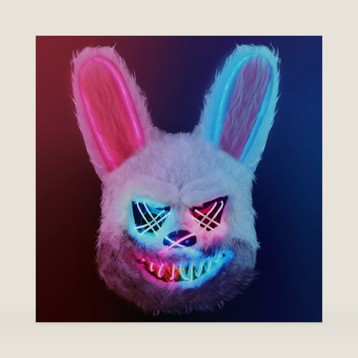 Halloween Animal Mask,Easter Bear/Rabbit Mask for Party Role Playing Toys