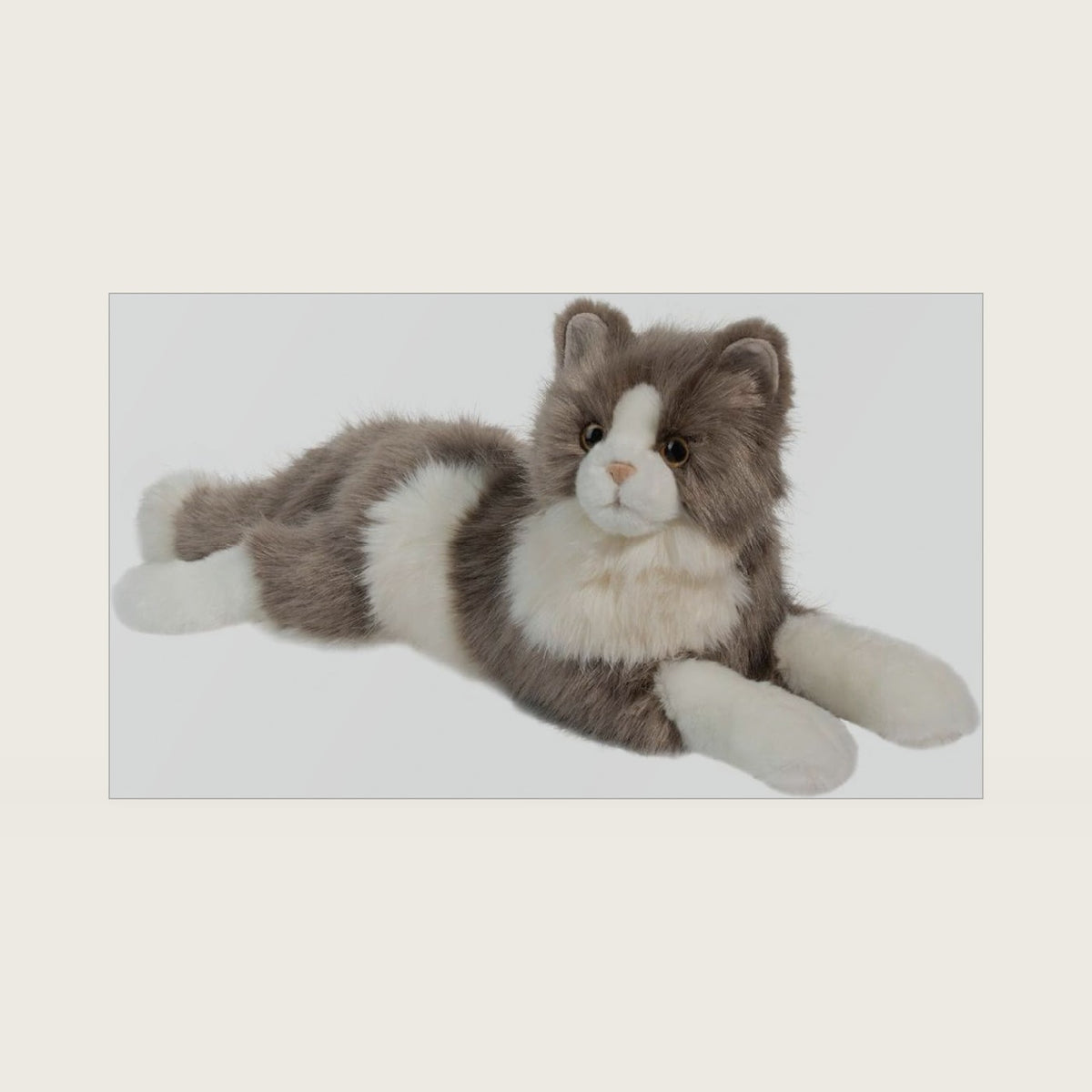 Gretta DLux Cat Plush Stuffed Animal | 24-Inch Long with Tail