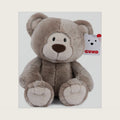 Mukki Teddy Bear, Premium Stuffed Animal for Ages 1 and Up, Brown/Cream, 10"