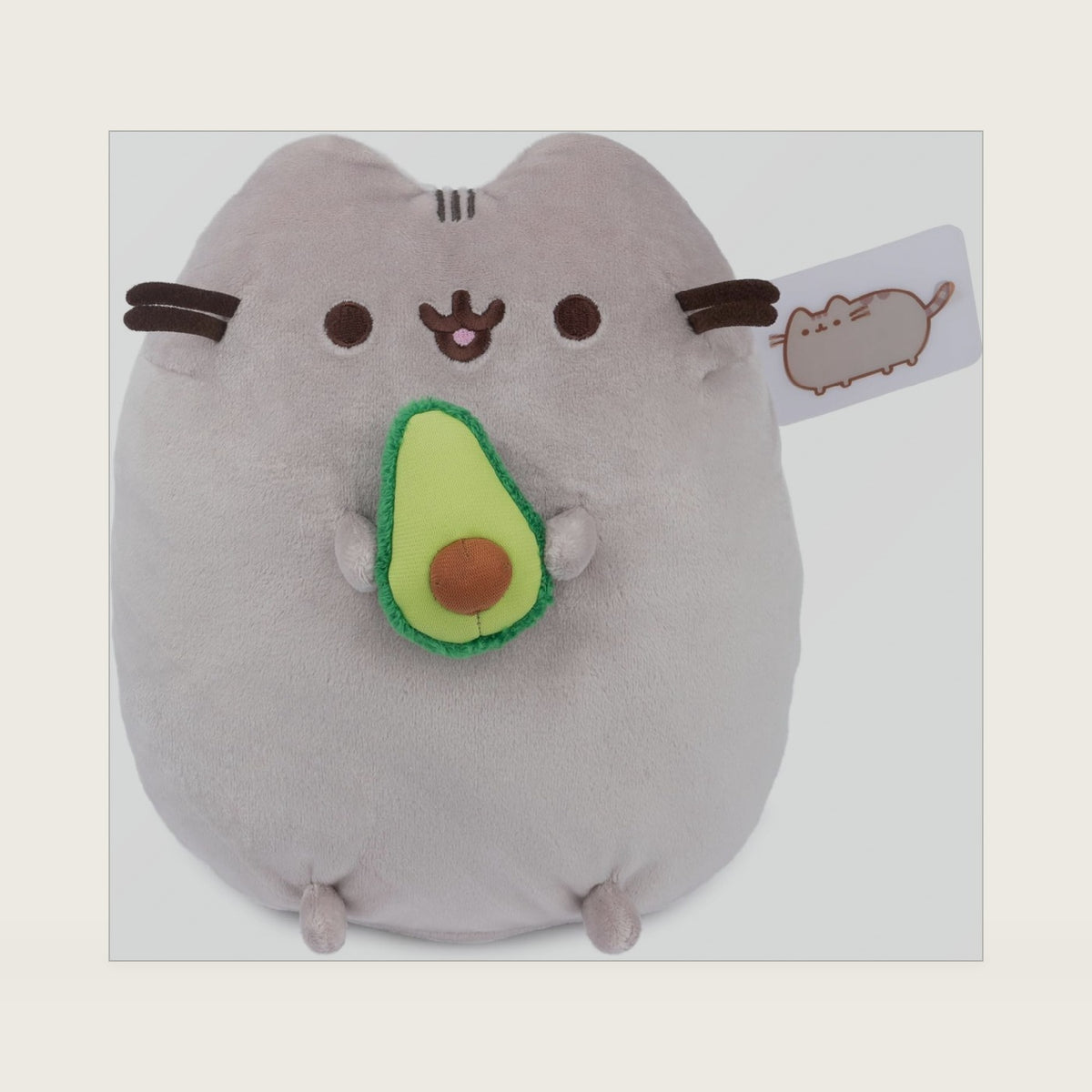 Pusheen Avocado Snackable 9.5-Inch Plush Toy for Ages 8+