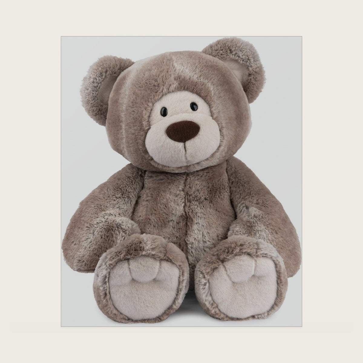 Mukki 16-Inch Tan Classic Teddy Bear Plush Toy, Ages 0+