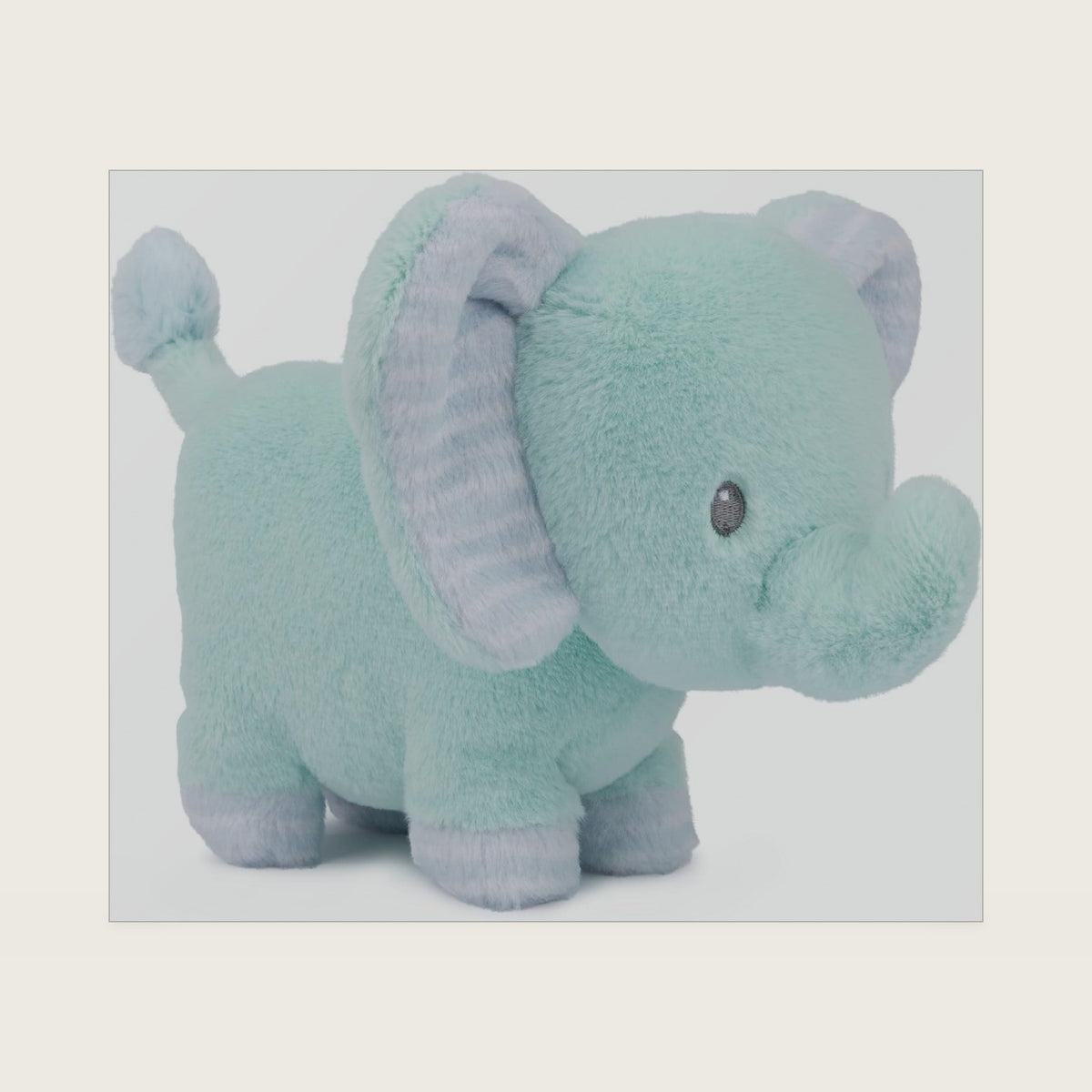 Baby Safari Friends Elephant 7-Inch Chime Rattle Sensory Toy