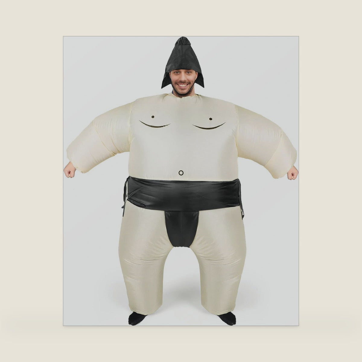 Hillban Inflatable Sumo Costume for Adults, Halloween Blow up Costume