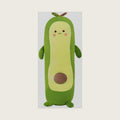 MMTTAO Long Avocado Stuffed Animal 22 Inch Avocado Plush Toy Cute Stuffies Food Fruit Plushies Pillow Cuddle Plushie Hugging Plush Pillow Gifts for Kids Boys Girls Home Bedroom Decor, 22Inches
