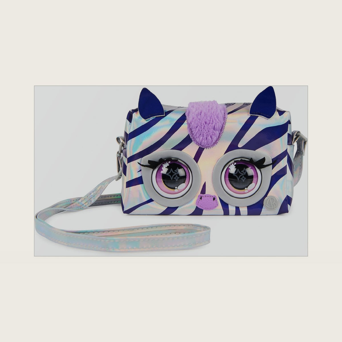 Purse Pets, Metallic Mood Flashy Frenchie, Interactive Pet Toy & Crossbody Kids Purse