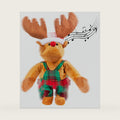 Gfilay Animated Dancing Rudolph Reindeer Plush Christmas Toy