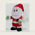Gfilay Walking Santa Claus Animated Singing Plush Toy
