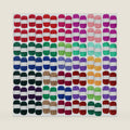 Nuogo 100 Rolls Acrylic Yarn Bulk for Crocheting Knitting, 25 Colors