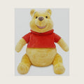 Store Official Pooh Medium Soft Toy for Kids, Cuddly Character with Fuzzy Texture and Embroidered Details, Red T-Shirt, Plushy Suitable for All Ages