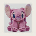 Store Official Angel Medium Soft Toy for Kids - Cuddly Character with Fuzzy Texture & Embroidered Details - Flexible Floppy Ears - Plushy Suitable for All Ages