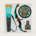 JOYIN Kids Bow and Arrow Set, LED Light Up Archery Toy Set with 9 Suction Cup Arrows, Target & Arrow Case, Indoor and Outdoor Hunting Play Gift Toys for Kids, Boys & Girls Ages 6-12