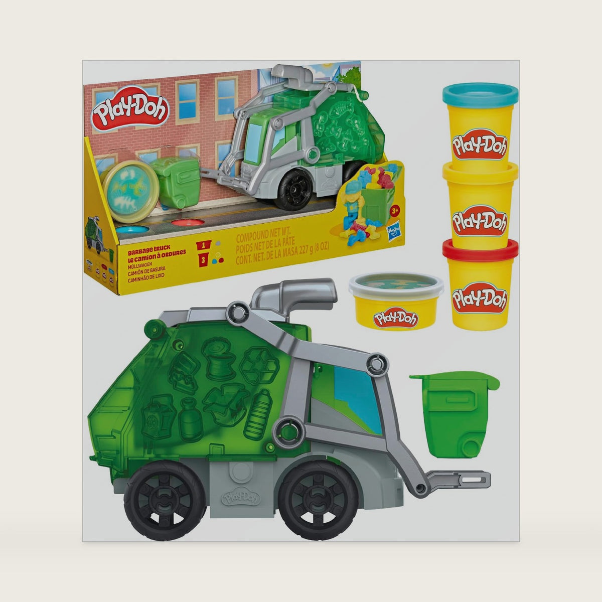 Play-Doh Dumpin' Fun Garbage Truck Toy Playset (Amazon Exclusive)
