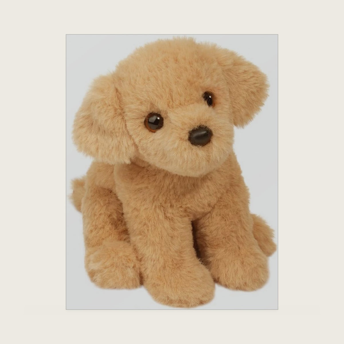 Mini Goldie Golden Retriever Plush Stuffed Animal, 6 Inch Puppy Toy