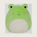 Squishmallow Official Kellytoy Plush Pets Squad Dogs Cats Bunnies Frogs Squishy Soft Plush Toy Animals (Wendy Frog, 7.5 Inch)