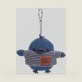 Rilakkuma Kiiroitori San-X Original Denim Plushie Charm Keychain
